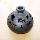 Antique Ceramic Incense Burner Handmade Censer Sandalwood Furnace With a Free Incense Holder Home Decor