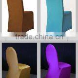 High Quality Spandex Banquet Chair Cover Stretch Wedding Chair Cover thumbnail-1