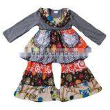 Girls Wholesale Boutique Fall And Winter Outfits 2017 Cotton High Quality Outfits thumbnail-4