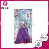 Custom Made 3PCS Princess Tiara & Wand Set and Frozen Glove for Baby Girls thumbnail-5