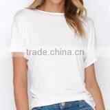 Special Street Style White V Shape T Shirt thumbnail-2