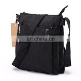 Fashion Shoulder Bag Nylon Messenger Bag Black Multi-pocket Crossbody Bag Small Zipper Bag thumbnail-4