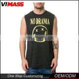 Men's Basic Cotton Gym Muscle Singlet Tank Top thumbnail-2