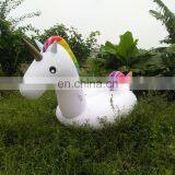 Outdoor Swimming Pool Floatie Lounge Toy Giant Inflatable Air Mattress Unicorn Float For Adults and Kids thumbnail-3