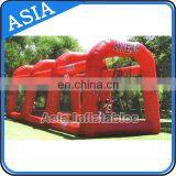 PVC Tarpaulin Inflatable Paintball Tent / Inflatable Paintball Field For Sports thumbnail-1