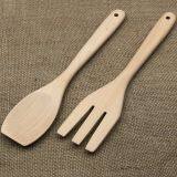 Wooden Food Turner and Spatula,Made of Chinese Cherry thumbnail-1