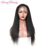 Natural Hair Swiss Lace Wigs Yaki Straight thumbnail-2