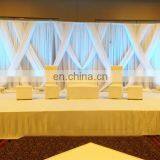 Customize Romantic Backdrop Curtain Drape Fabric Wedding Hall Backdrop Ideas Indian Wedding Decorations Decor thumbnail-6