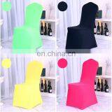 White Stretch Elastic Universal Wedding Hotel Chair Covers for Weddings Party Banquet thumbnail-6