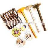 Manley 34mm Race Flo Intake Exhaust Engine Valve for Nissan 3.0L VG30 VG30de VG30dett Mercury Maxima 3.3 L Titanium Retainers thumbnail-2