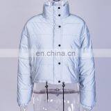 New Reflective Thickened Cotton Clothing Women's Winter New Street Tide Brand Women's Jacket thumbnail-5