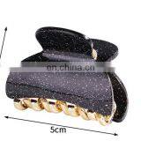 New Style Large Floral Acrylic Hair Clips Girls Hairpins Crab Claws Jaw Clamp Hair Jewelry for Women Banana Grips Slid thumbnail-5