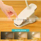Wholesale USB Power 5W Dimmable Eye-Protection Led Table Light Foldable Clip Bed Reading Book Night Light LED Table Lamp thumbnail-6