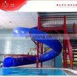 Summer Swimming Pool Indoor and Outdoor Fiber Glass Water Slides for Children Used thumbnail-3