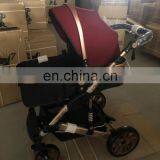 Chinese Factory Hot Sale Pram Lightweight 4 Wheel Baby Stroller thumbnail-4
