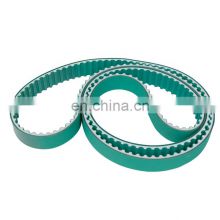 PU steel cord double sided green cloth Flex Timing Belt