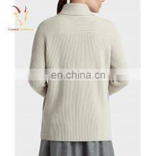 100% Pure Cashmere Sweater Women Long Sleeve Knitwear Cardigan thumbnail-2