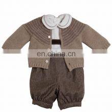 Cashmere Wool Knitting Pattern Children Cardigan thumbnail-1