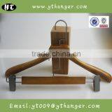 HA6985 Durable Top and Bottom Hanger Wooden Clothes Hanger thumbnail-2