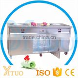 Factory Price Stainless Steel Fried Ice Cream Roll Machine For Sale