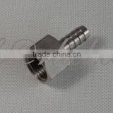 Stainless Steel Hose Barb - 1/2" FPT x 3/8"Barb, Homebrew, Pump Fitting
