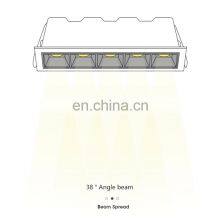 Low Price Multi Color Long Lifespan Ceiling Linear Lamp Warehouse Showroom 15Watt LED Down Light thumbnail-2