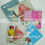 Notebook Paper Free Logo Print Service in China