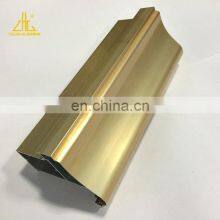 Glossy k Golden Brushed Aluminium Profile,aluminium Edge Sealing Section,electrophoresis Golden Anodized Aluminium thumbnail-3
