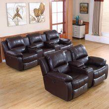 Cinema Sofa Space Capsule Multifunctional Private Home Theater Leather Combination Sofa Vip Movie Hall thumbnail-2