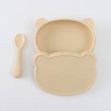 Weiqi Cute Animal Bear Kids Tableware Dinner Dish thumbnail-5