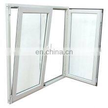 European Style Aluminium Alloy Outward Swing Tilt and Turn Window With Security