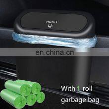 2021 Car Trash Can For Tesla Model 3/Y/S/X Portable Car Garbage Box With 1 Roll Of Garbage Bags Collect thumbnail-3