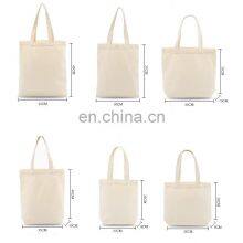 100 Bag Logo Print Heavy Duty Sublimation Cotton Fabric Grocery Packaging Black Blank Cotton Tote Bag thumbnail-2