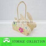 Handmade Decorative Rabbit Easter Paper Basket thumbnail-1