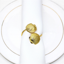 Western Restaurant European Napkin Storage Luxury Metal Napkin Ring thumbnail-2