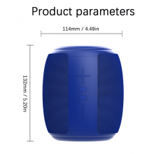 RGB Speaker Colorful Lights 5W HD Sound Fabric Speaker thumbnail-2