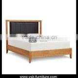 BE-098 Malaysia Design Cherry Wood Bed thumbnail-1