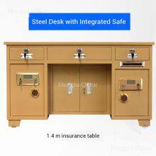 China Manufacturer Modern Office Safe Desk With Dual Authentication – Password + Fingerprint + Emergency Key, Grey/White/Bronze Options thumbnail-2
