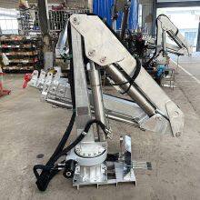 EBM Portable Mini Marine Crane 1–3 Ton | Electric Hydraulic Knuckle Boom Folding Arm Crane thumbnail-3