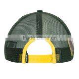 Wholesale Customized Mesh Caps 3d Embroidery 6 Panel Short Brim Trucker Hats thumbnail-4