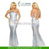 Paillette Mermaid Halloween Party Gowns Cosplay Dress