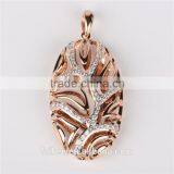Top Sale Gold Pendant Designs Beautiful 925 Sterling Silver Jewelry Gold Plated Dubai Pendant Necklace thumbnail-3