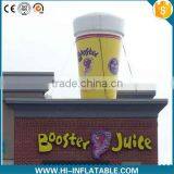 Popular Advertising Customized Beautiful Giant Inflatable Coffee Cup for Wholesale