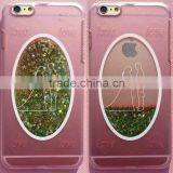 Flowing Sand Dynamic Liquid Glitter Bling Star Clear Hard Case for IPhone 6 thumbnail-5