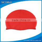 Wholesale Promotion Custom Logo Printed Latex Silicone Swimming Cap Quality Choice thumbnail-5
