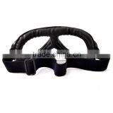 BJ-GT-007 High Quality Black Leather Clear Lens Goggles Motocross thumbnail-6