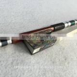 Full Size Violin Round Bow With Flap Frog Brazil Wood Bow thumbnail-3