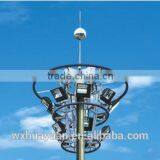 25m 30m and 35m High Mast Flood Lighting Q235 Q345 Steel Pole thumbnail-5