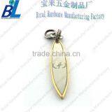 Two-tone Engraved Zipper Slider for Leather Jackets thumbnail-1