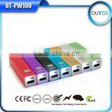 Good Quality 2600mah Aluminum Power Bank With Led Charge Indicator thumbnail-3